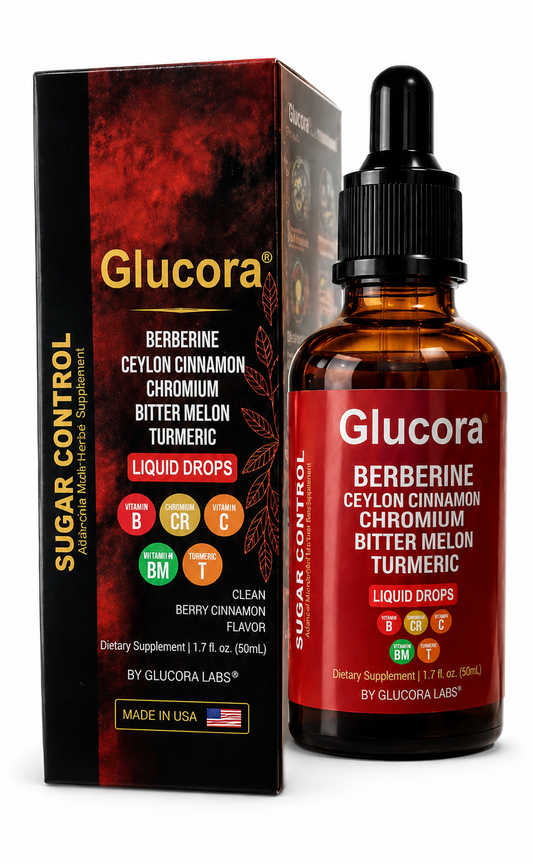 GLUCORA BERBERINE LIQUID DROPS – BIENESTAR METABÓLICO NATURAL - LIBERADO